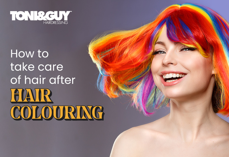 How to take care of hair after hair colouring