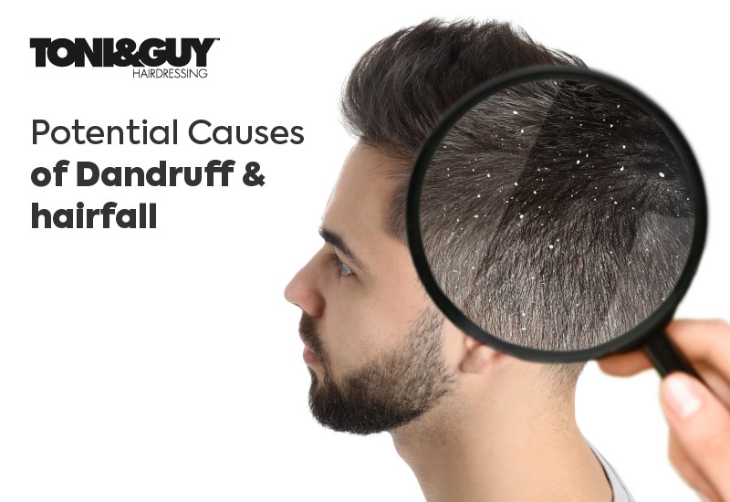 potential cause of dandruff and hairfall