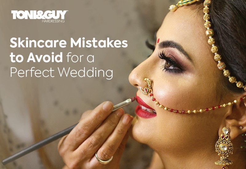 skincare mistakes to avoid for perfect wedding