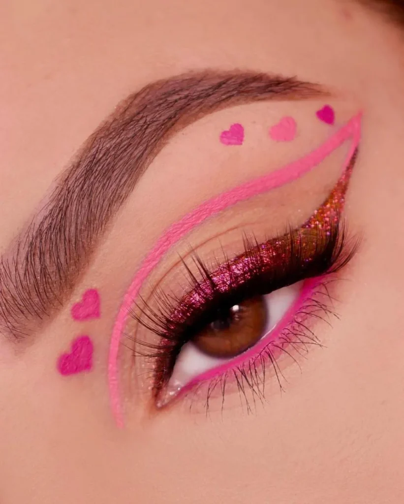 valentines makeup 1