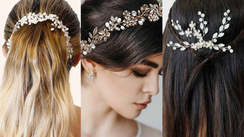 hairstyle with accessories